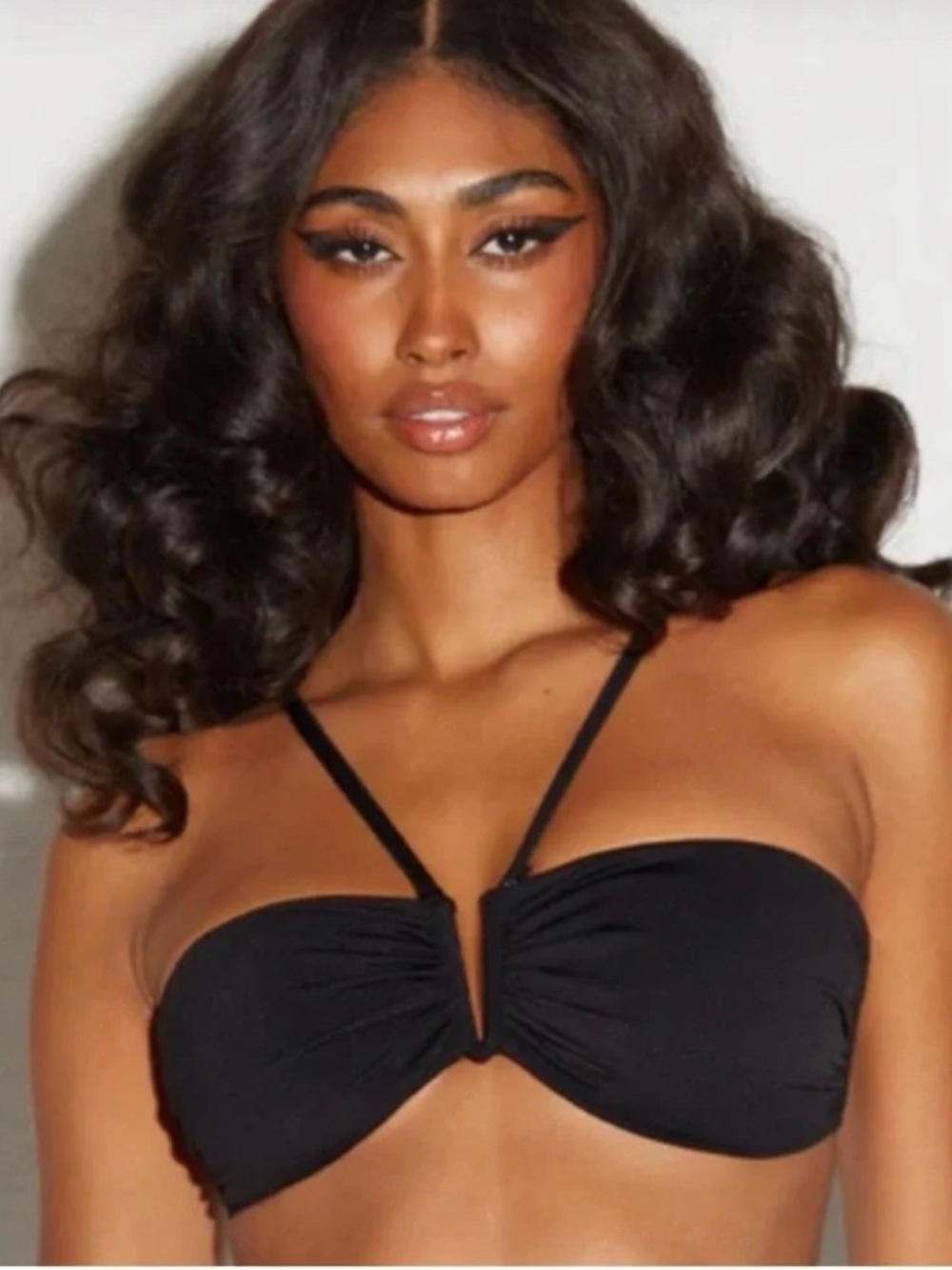 Ta3 Converty Bandeau Bikini Top Black